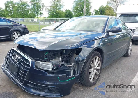 2013 Audi A6 3.0T Premium из США, поврежденный, VIN WAUJGAFC6DN005023